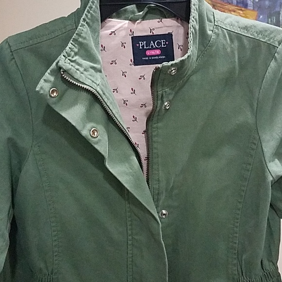 Big Girls Utility Jacket - Picture 5 of 8